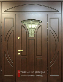 Входная дверь с двумя створками №373